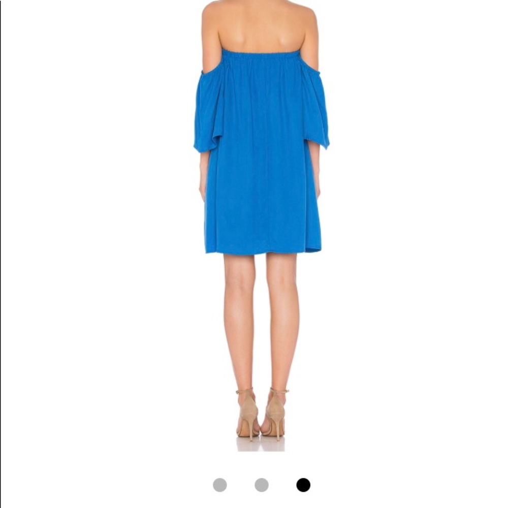 Baby doll dress in Capri blue by Blaque Label - Picture 3 of 3